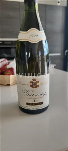 Vallée de la Loire Vouvray Domaine Clos Naudin Foreau 1999