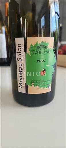 Vallée de la Loire Menetou-salon Domaine Leblanc 2021
