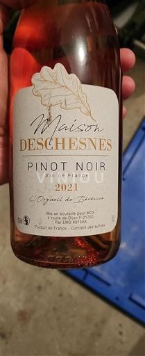 Burgundy Unspecified Maison Deschesnes L'Orgueil de Bérénice 2021