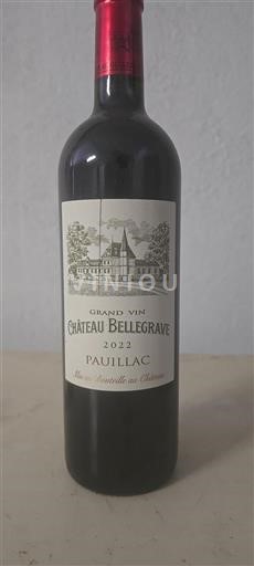 Bordeaux Pauillac Belle Grave 2022