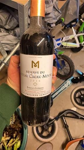 Bordeaux Bordeaux superiore Château Croixmouton Réserve du Château Croix-Mouton 2016