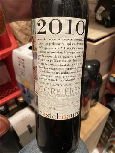 Languedoc Corbières Castelmaure 2010