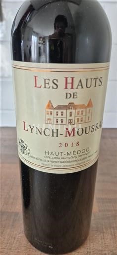 Bordeaux Haut-Médoc Château Lynch Moussas Les Hauts de Lynch-Moussas 2018