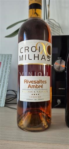 Roussillon Rivesaltes Croixmilhas Ikke årgangsbestemt
