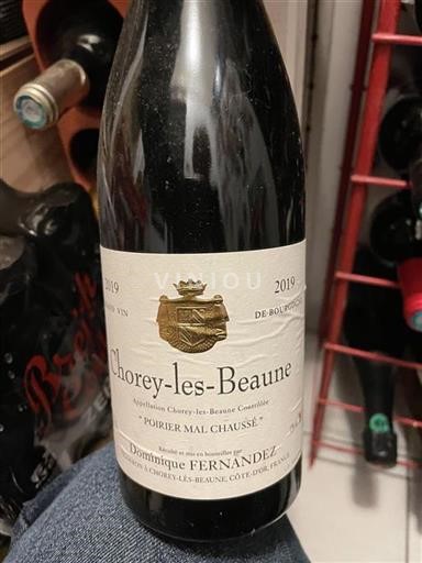 Bourgogne Chorey-lès-Beaune Dominique Fernandez Poirier Mal Chaussé 2019