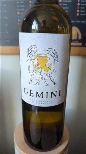 Vin Blanc sec Gemini 2022 France Sud-Ouest Jurançon