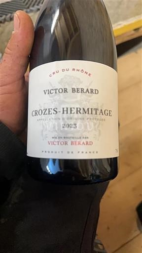 Vallée du Rhône Crozes-hermitage Victor Berard 2023