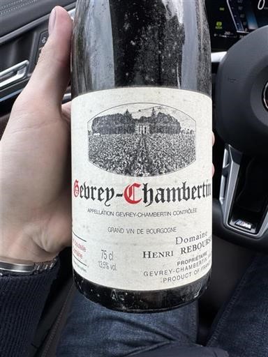 Bourgondië Gevrey-Chambertin Domaine Henri Rebourseau 2000