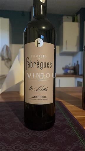 Languedoc Domaine Fabrègues Le Mas Icke årgångsbetecknad