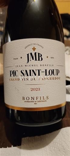 Languedoc Pic Saint-Loup Jean-michel Bonfils 2023