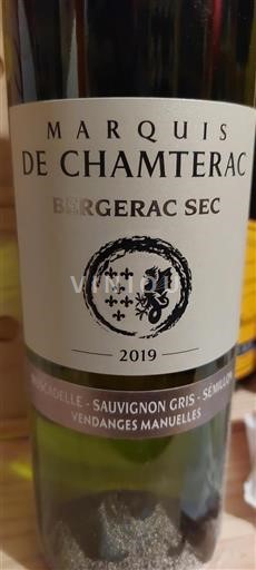 Lounais-Ranska Bergerac Marquis De Chamterac 2019