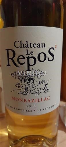Jihozápad Monbazillac Château Le Repos 2015