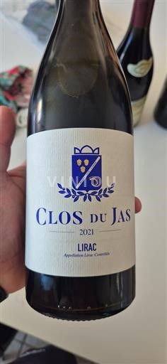 Vallée du Rhône Lirac Clos Du Jas 2021