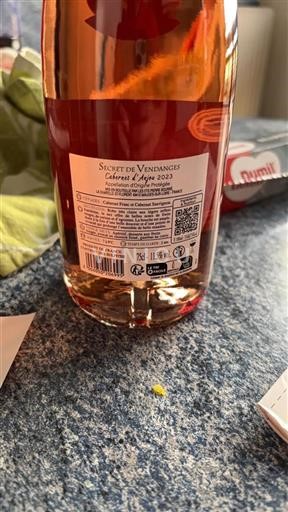 Valle del Loira Cabernet-d'Anjou Secret De Vendanges 2023