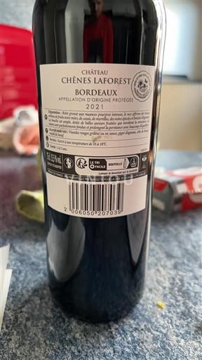 Bordeaux Château Chênes Laforest 2021