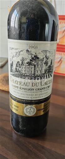 Bordeaux Saint-Émilion Grand Cru Grand Cru Château Cauze 2008
