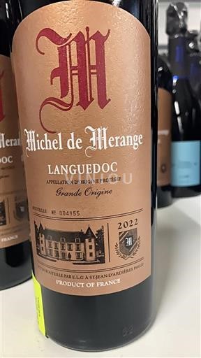 Languedoc Michel De Merange Grande Origine 2022