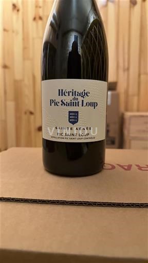 Languedoc Pic-saint-loup Héritage Du Pic Saint Loup Sainte Agnès 2022