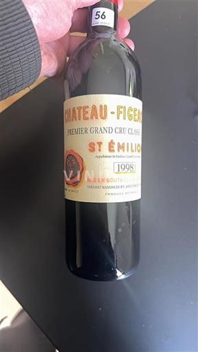 Bordeaux Saint-Émilion Premier Grand Cru Classé Château Figeac 1998