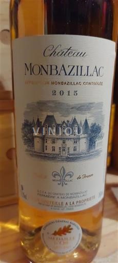 South West Monbazillac Château Monbazillac Médaille d'or Paris 2017 2015