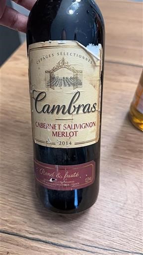 Languedoc Ospecificerad Cambras Rond & fruité 2014