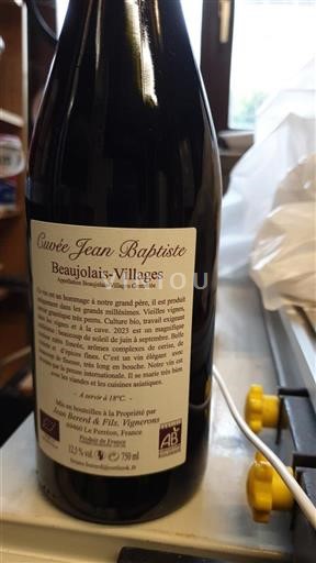 Beaujolais Beaujolais Villages Jean Bererd & Fils Jean Baptiste 2023