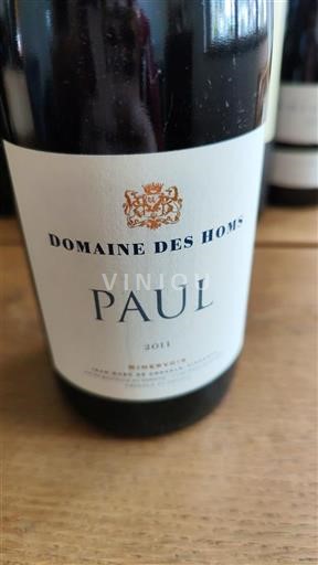 Languedoc Minervois Domaine Des Homs Paul 2011