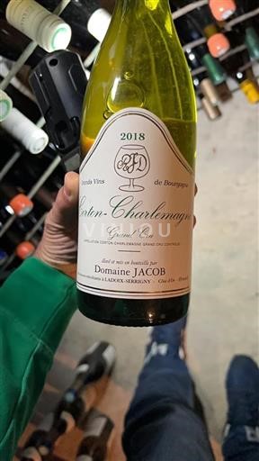 Bourgondië Corton-charlemagne Grand Cru Domaine Jacob 2018