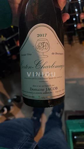 Bourgondië Corton-charlemagne Grand Cru Domaine Jacob 2017