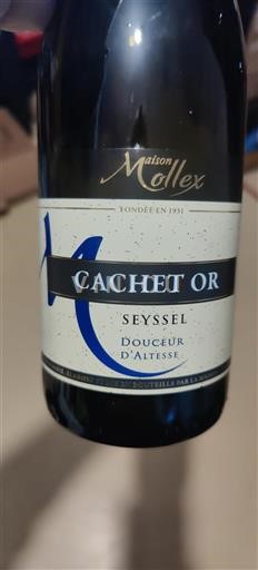 Savoie et Bugey Seyssel Maison Mollex Cachet Or Non Millésimé
