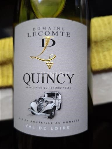 Údolí Loiry Quincy Domaine Lecomte 2023