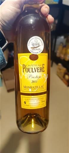 Sydvestfrankrig Monbazillac Château Poulvère Prestige 2011