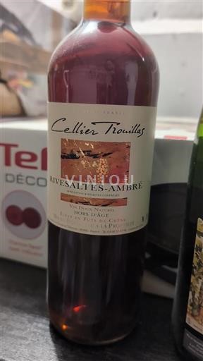 Roussillon Rivesaltes Cellier Trouillas Rivesaltes-Ambré Non Millésimé