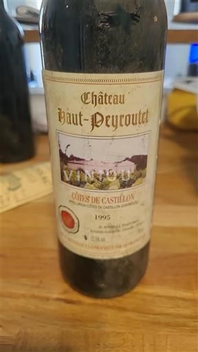 Bordeaux Niet gespecificeerd Château Haut-peyroutet 1995