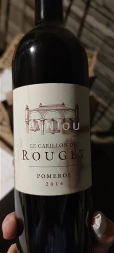 Bordeaux Pomerol Château Rouget Le Carillon de Rouget 2014