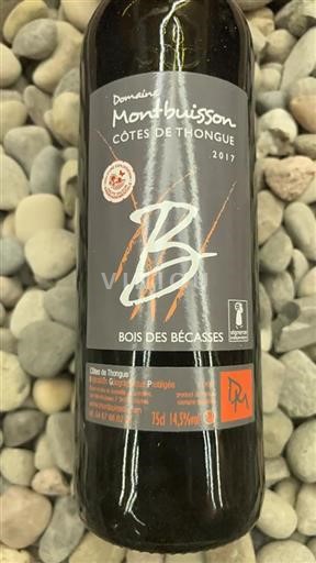 Languedoc ja Roussillon Côtes de Thongue Domaine Montbuisson 2017