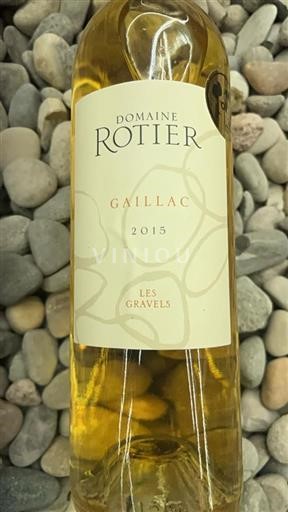Sud-Ovest Gaillac Domaine Rotier Les Gravels 2015
