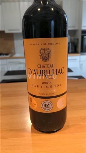Burdeos Haut-Médoc Château Aurilhac 2020