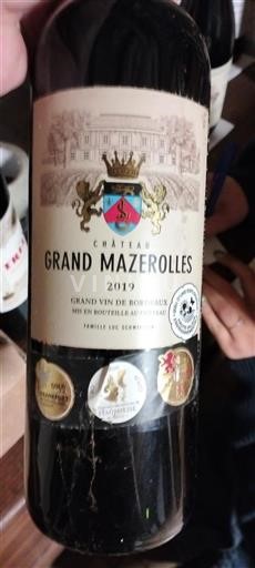 Bordeaux Château Grand Mazerolles 2019