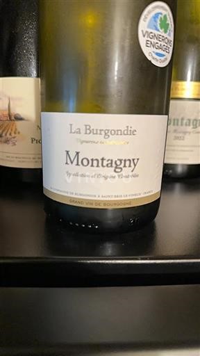 Burgundy Montagny La Burgondie 2023