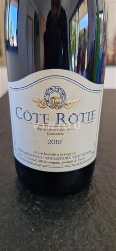 Rhônevallei Côte-rôtie Bernard David 2010