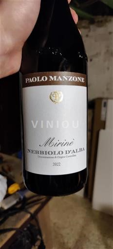 Piemont Nebbiolo d'Alba Paolo Manzone Miriné 2022