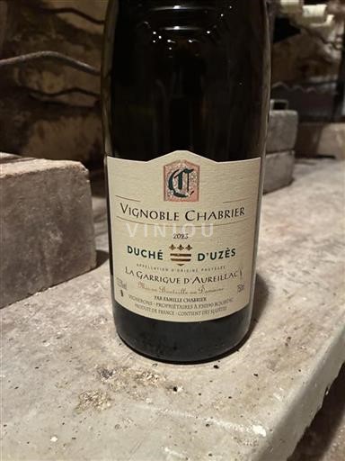 Rhônevallei Duché d'Uzès Vignoble Chabrier La Garrigue d'Aureillac 2023