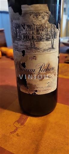 Bordeaux Haut-Médoc Château Pichon 1984