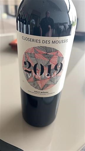 Bordeaux Haut-Médoc Closerie Des Moussis 2019