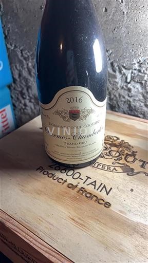 Bourgogne Charmes-chambertin Grand Cru Odoul Coquard 2016
