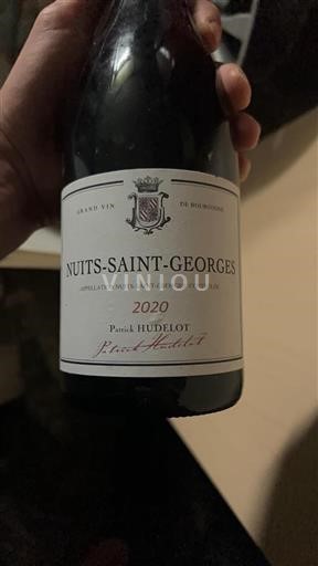 Burgundy Nuits-Saint-Georges Domaine Patrick Hudelot 2020