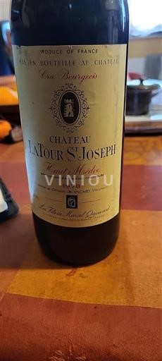 Bordeaux Haut-Médoc Cru Bourgeois Château La Tour St. Joseph 1978