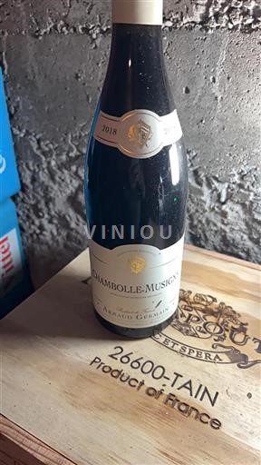 Bourgogne Chambolle-Musigny Arnaud Germain 2018
