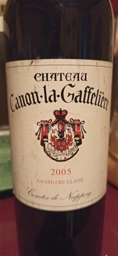 Bordeaux Saint-Émilion Grand Cru Grand Cru Château Canonlagaffelière 2005
